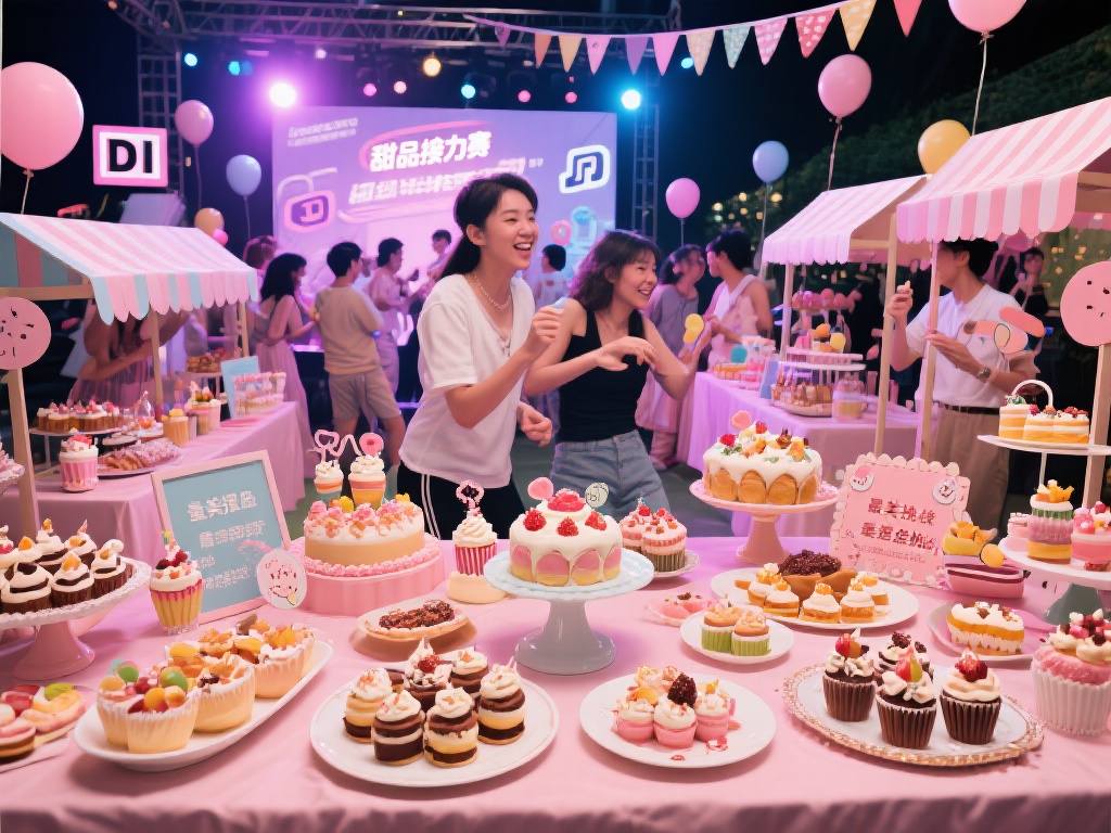 派对中最重要的关键之一就是食物和氛围的融合。比如在