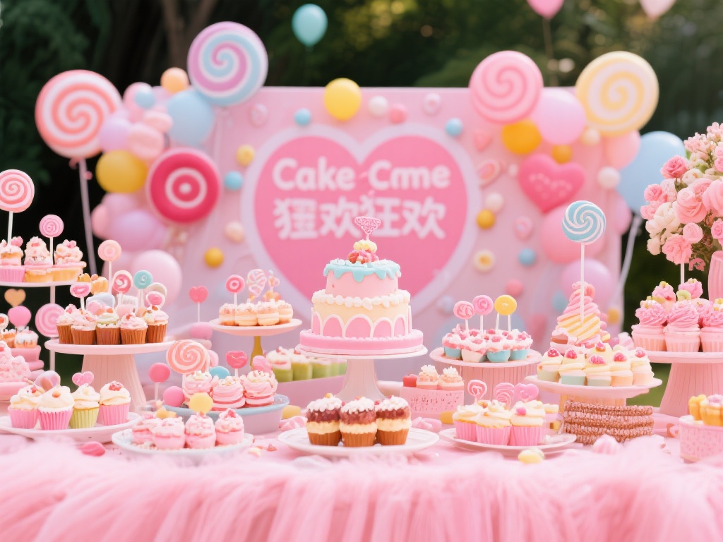 一场甜蜜浪漫的糖果派对不仅是一场味觉盛宴，更是一场