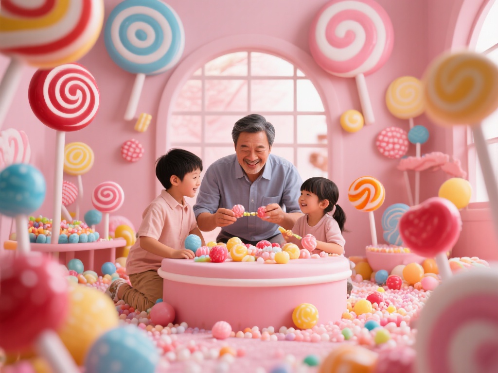 根据心理学研究显示，以甜为主的环境布置会让人心情更