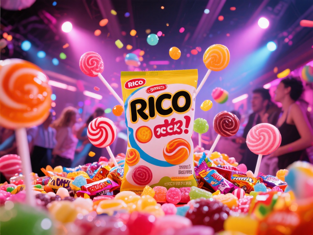 不同于传统的糖果品牌以产品为主导，RICO不仅仅希