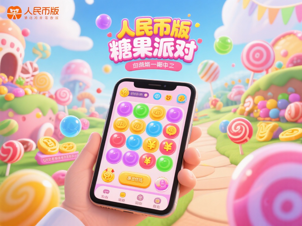 人民币版糖果派对:开启甜蜜冒险梦幻之旅 在移动互联网迅速发展的今天,手机游戏市场规模正日渐