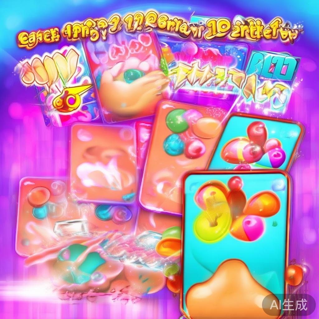 在传统的翻牌游戏基础上，现代糖果派对添加了多种特色