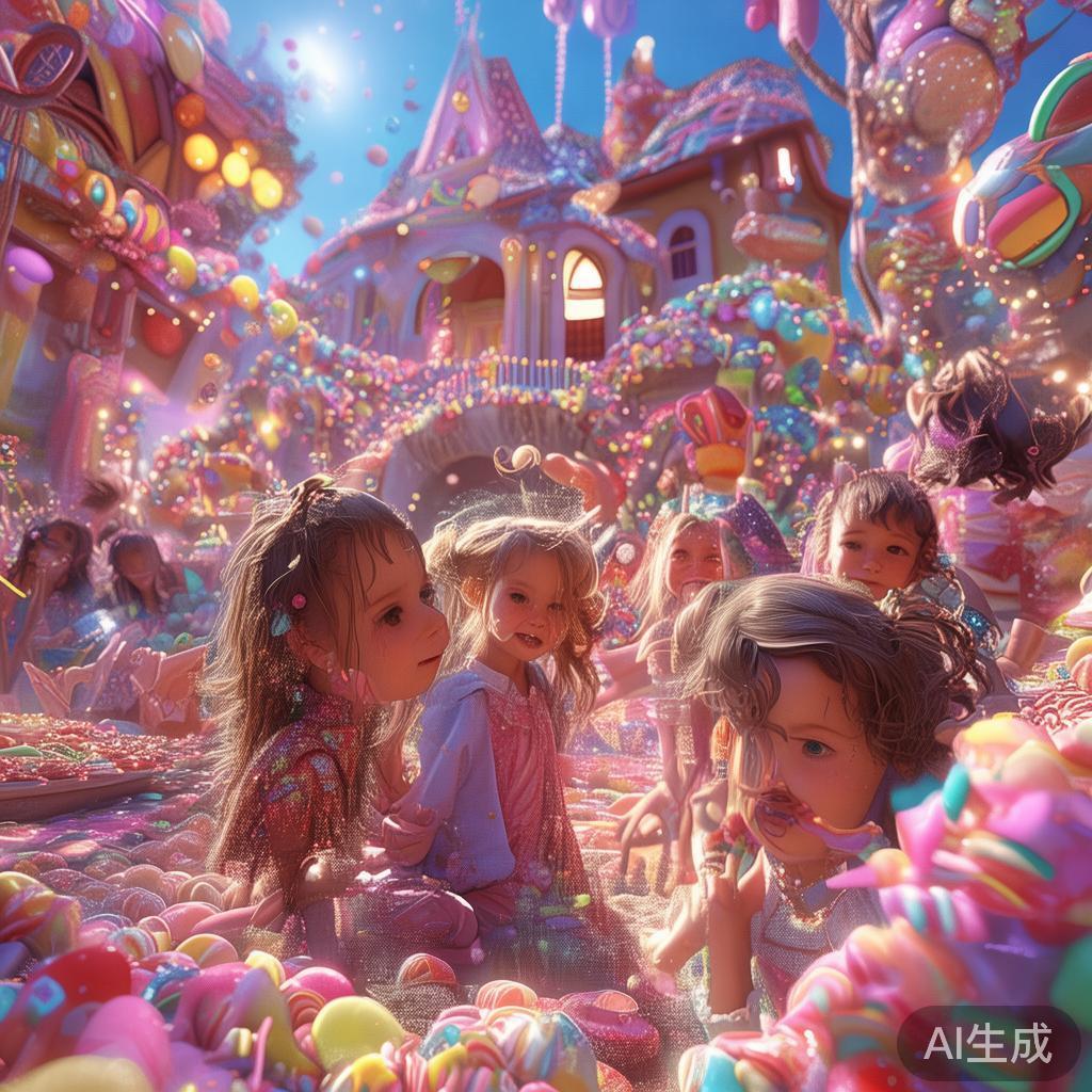 每年的糖果派对都吸引着无数童心未泯的孩子们的期待与