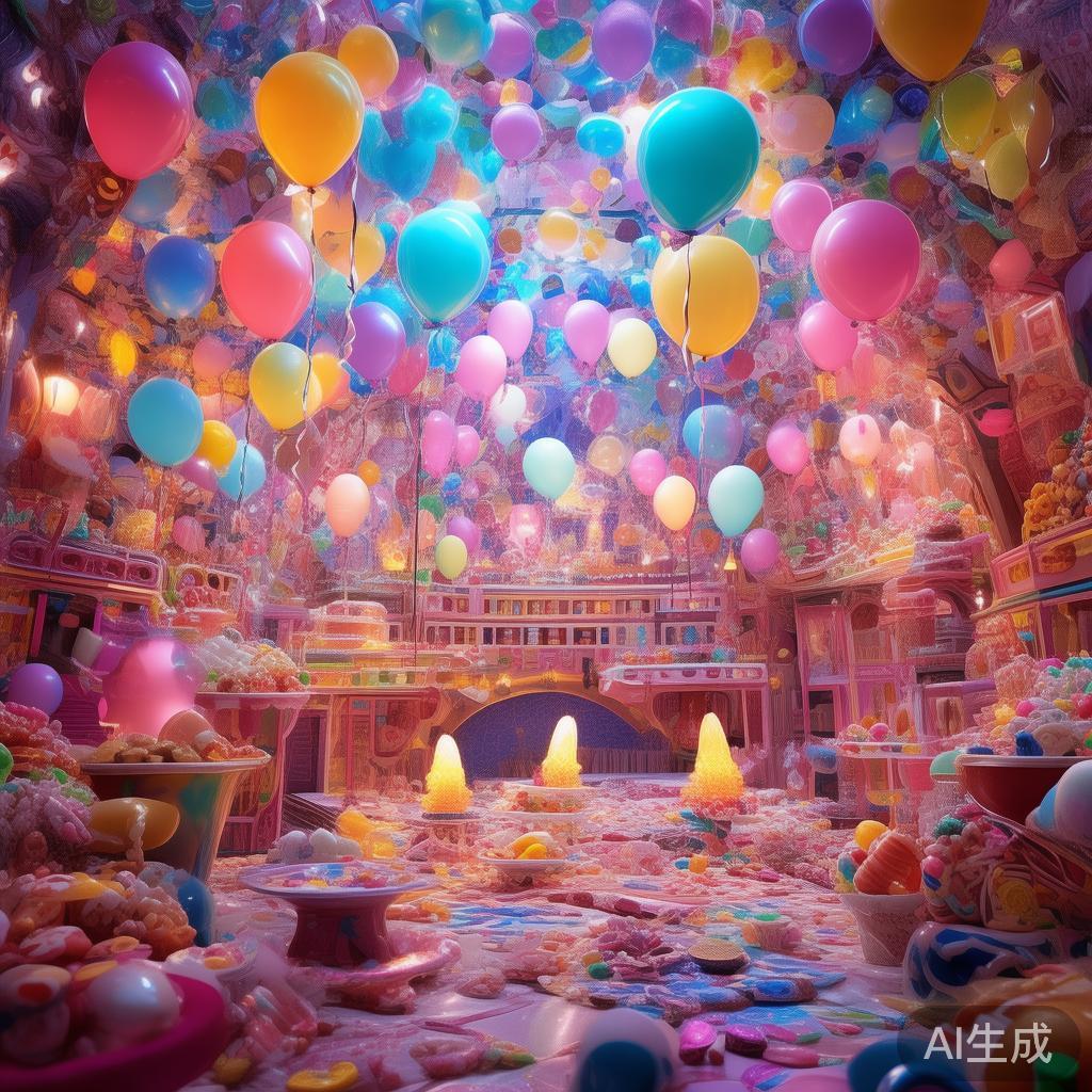 首先，“糖果派对”在不同的语境中具有不同的含义。在