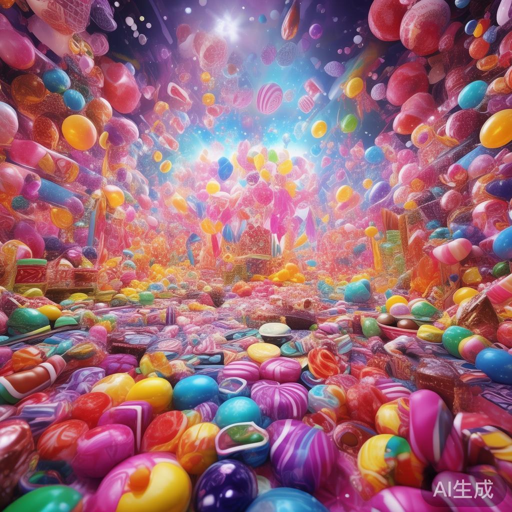 糖果派对作为一种充满童趣与活力的游戏主题，利用鲜艳