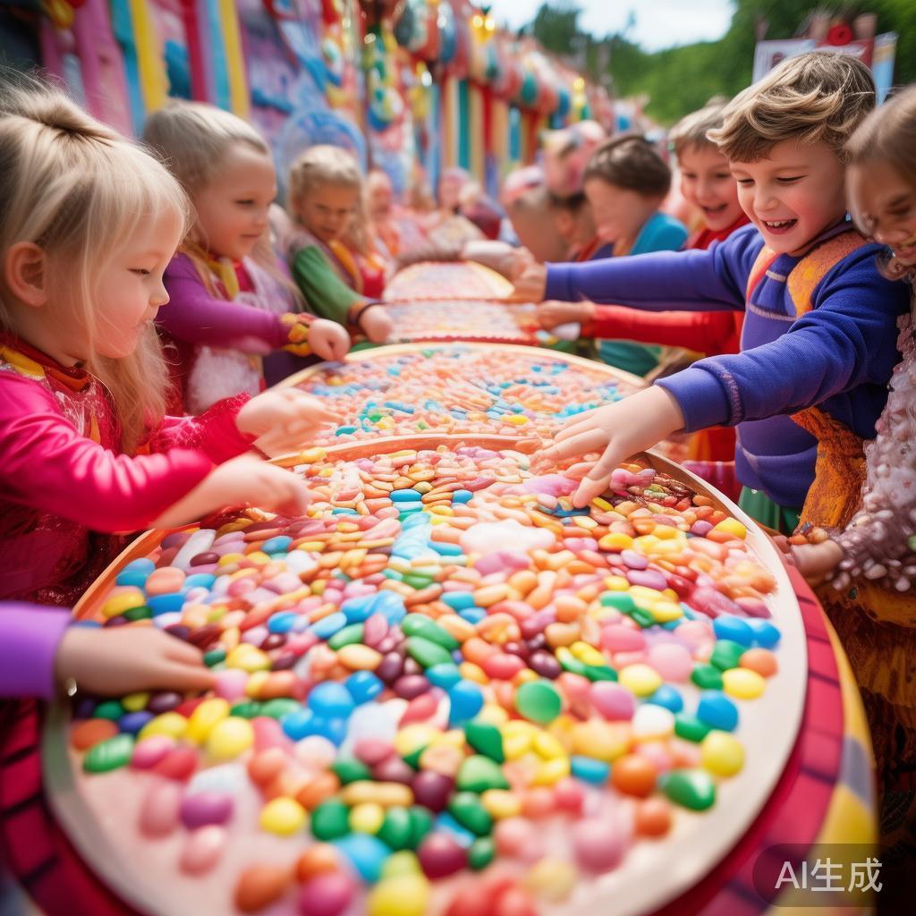 全面攻略:手动糖果派对体验指南与丰富趣味玩法推荐 糖果竞赛:看谁在一定时间内转动次数最多,获得更多糖