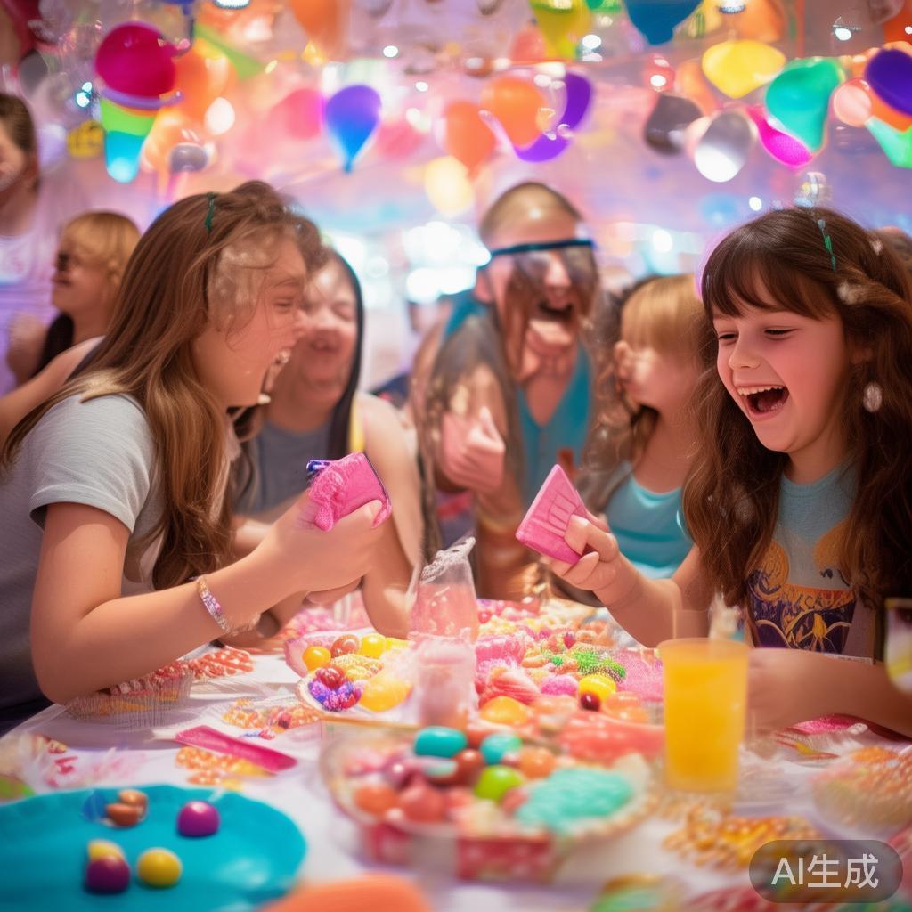 haba糖果派对欢乐盛宴:尽享甜蜜无限的味蕾盛会 为让糖果派对更具趣味性,组织者常常会设计一些创意互